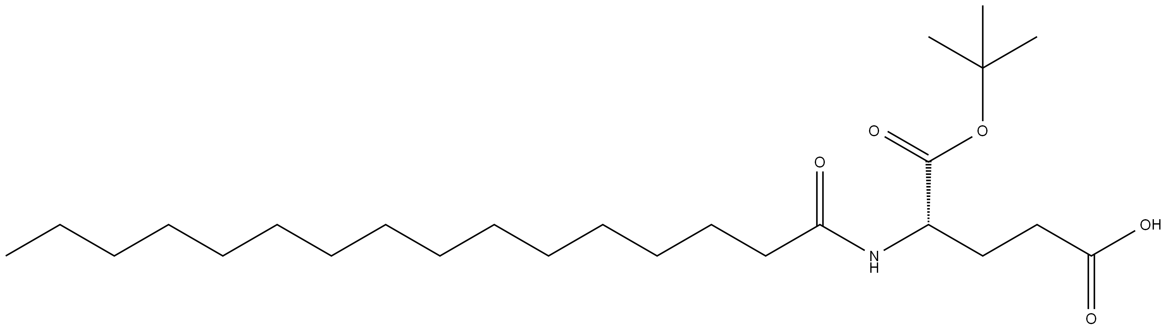 N-十六?；?L-谷氨酸 Α-叔丁酯